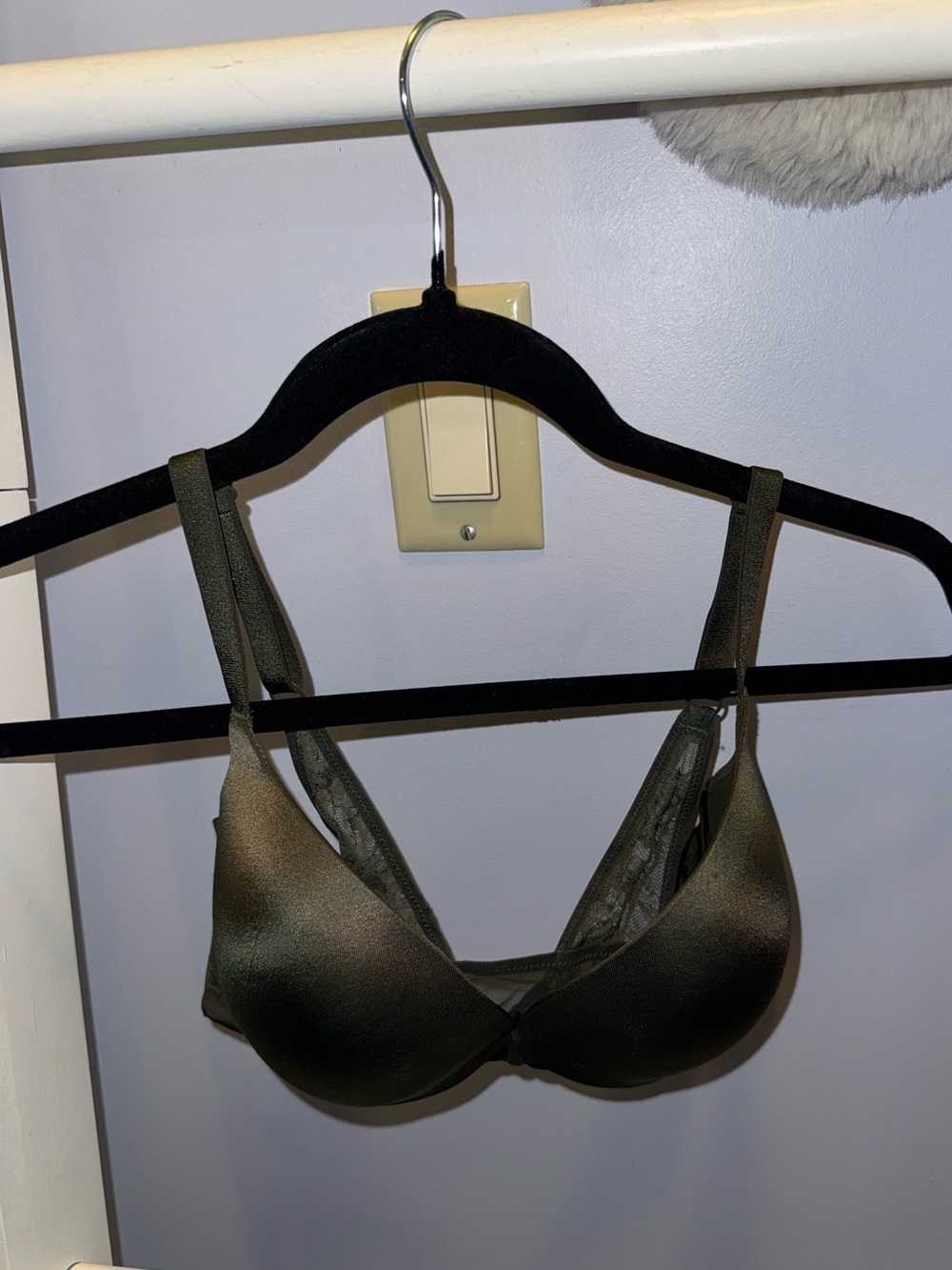 Victoria's Secret Olive Green So Obsessed Push-Up Bra